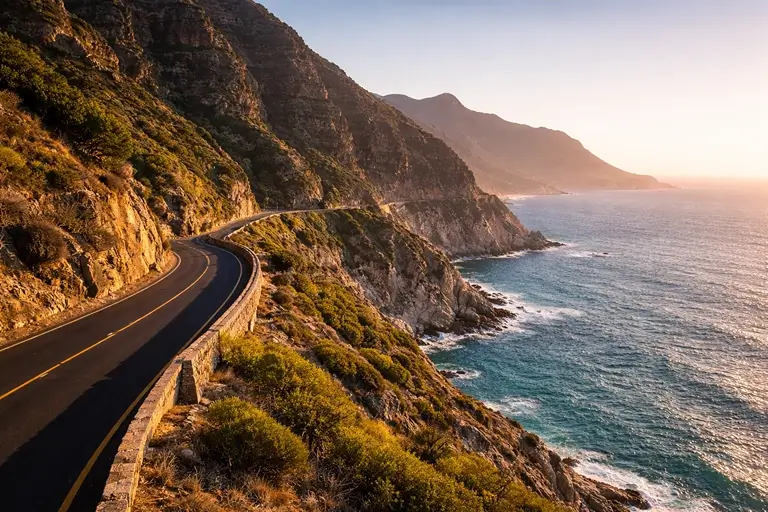 Chapmans Peak Drive in Cape Town